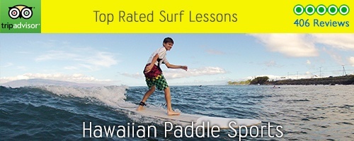 Hawaiian Paddle Sports Surf Lessons