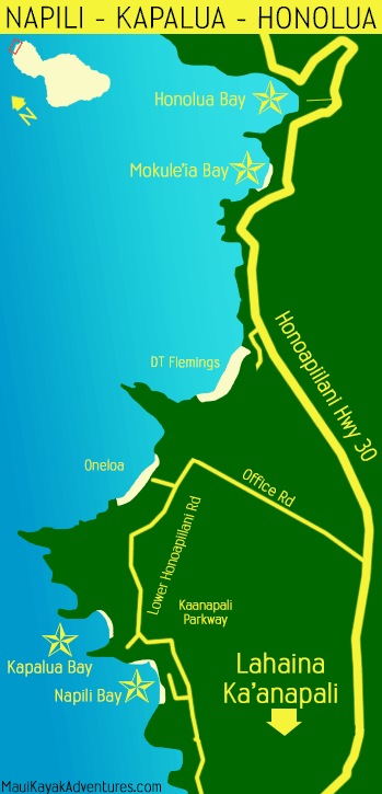 napili honolua kapalua map